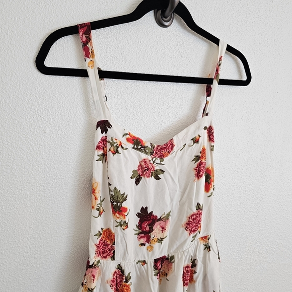 Garage White Floral Dress | Size Medium - Picture 2 of 11